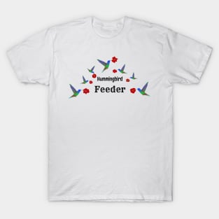 Hummingbird Feeder Label T-Shirt